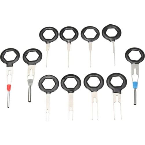 3Pcs/11Pcs/18Pcs/set Wire Terminal Removal Tool Stainless Steel Harness Connection Picking Tool Car Electrical Wiring Crimp