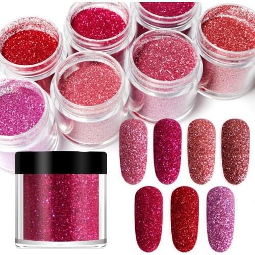 Crystal Mud Nail Art Glitter Sequins 10ML Canned 20 Color Crystal Mud Nail Art Jewelry Sequins DIY Decorative Nail Glue Jewelry