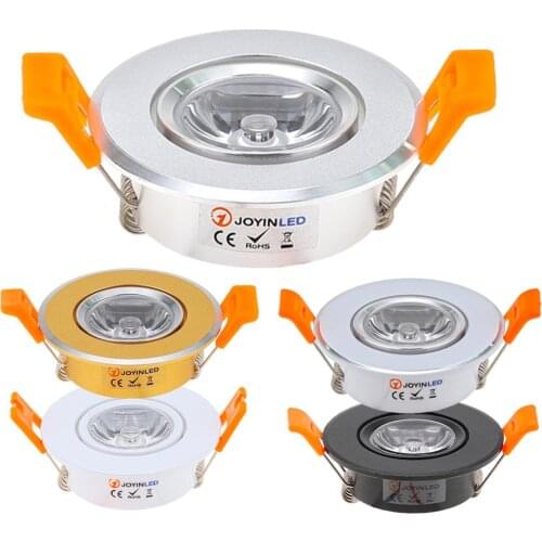 10pcs Round Adjustable LED Dimmable Downlight Super Bright Recessed 3W LED Spot light LED decoration Ceiling Lamp AC110V 220V