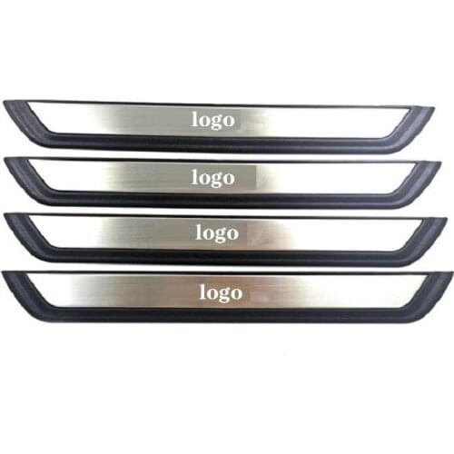 For Mazda CX-8 CX8 2017-2020 Car Door Sill Scuff Plate Welcome Pedal Protection Stainless Steel Replacement Accessories