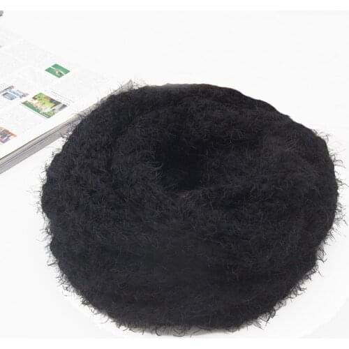 Chunky Circle Knitted Scarf Warm Winter Thick Women Loop Snood Scarf Ring Acrylic Blue Neckerchief For Lady 2020 New Fashion