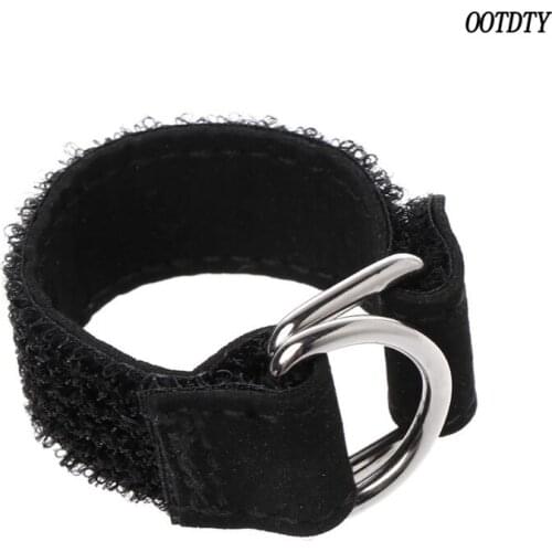 OOTDTY Fishing Rod Strap Belt Safety Ties Wrap Pole Band With Buckle Magic Sticker Adjustable Universal Carp Fishing Tackle