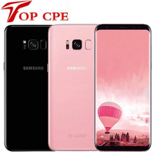 Original Samsung Galaxy S8 Plus SM-G955F Smartphone 4GB 64GB ROM 6.2" Single Sim Octa Core Android Fingerprint 12MP Mobile phone