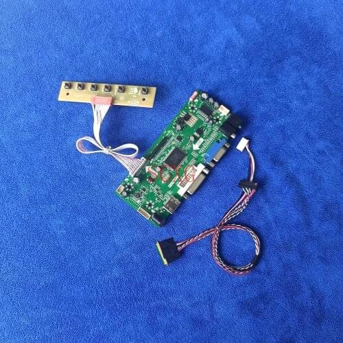 LCD monitor drive controller board WLED 60Hz DIY Kit 1280*800 LVDS 40-Pin For B101EW05/B101EW06 HDMI-compatible VGA DVI MNT68676