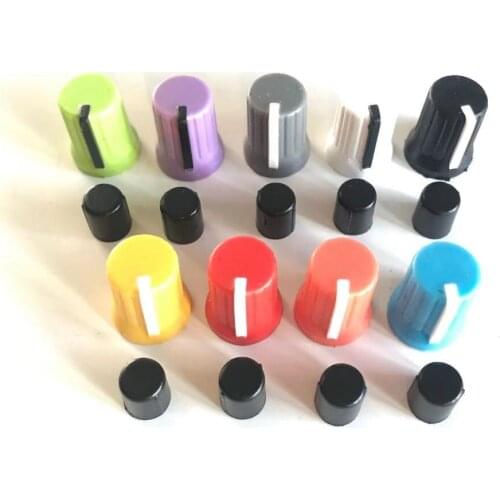 9pcs Rotary Knob NI For Traktor Kontrol Z1 Z2 S2 S4 S5 S8 DJ Controller Mixer