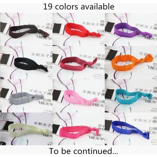 Korea Pretty Knot Elastic Hair Tie Hairband Hair Rope Ponytail Holder Bracelets Silk Cloth Knotted Headwear Hair Accessories