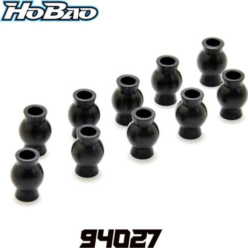 OFNA/HOBAO RACING 94027 STEEL STEERING BALL END(6.8MM), 10PCS FOR 1/8 HYPER MT/MT PLUS MONSTER TRUCK