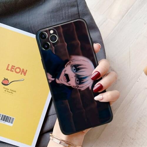 Jujutsu kaisen inumaki fanart silicone for iPhone Se 6 6s 7 8 Plus X XR XS 11 12 Mini Pro Max glass TPU phone case cover shell