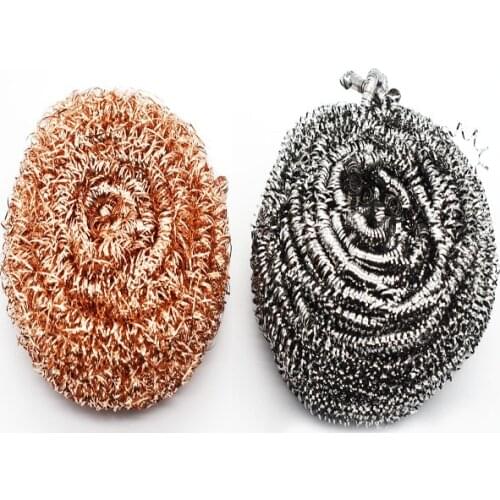 Welding Soldering Solder Iron Tip Cleaner Steel Wire Sponge Ball Stainless Steel Wire Kitchen Dish Cleaning Ball Scrubbers Clean