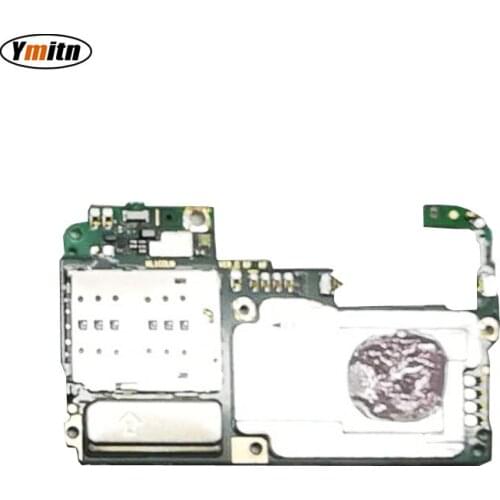 Ymitn Electronic panel mainboard Motherboard unlocked with chips Circuits flex Cable For Huawei Honor 10