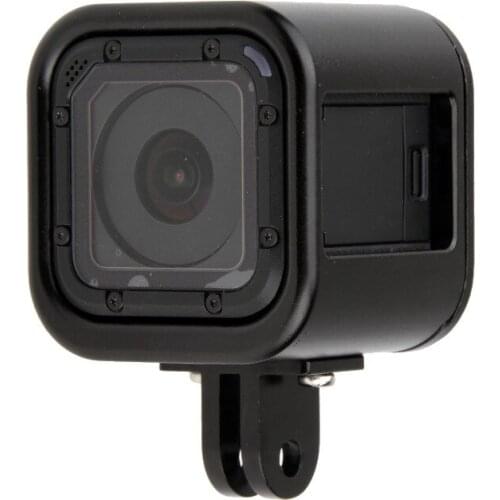 Aluminium Alloy Protective Housing Case Cover Frame for GoPro Hero 4/5 Session Go Pro Sport Action Camera Accessories Black