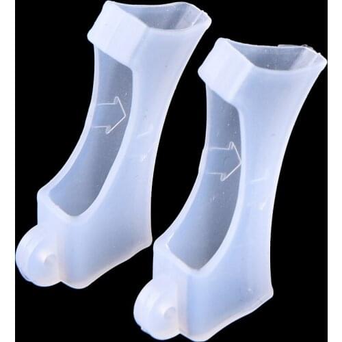 1 Pair Rechargeable Hearing Aid Silicone Sleeves Cover for BTE Hearing Aids or Ear Care Tools Aid Protective Holder Protector f