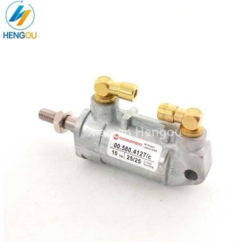 5 Pieces High Quality Copper Head 4mm 00.580.4127 SM74 CD74 Heidelberg Printing Machine Pneumatic Cylinder D25 H25