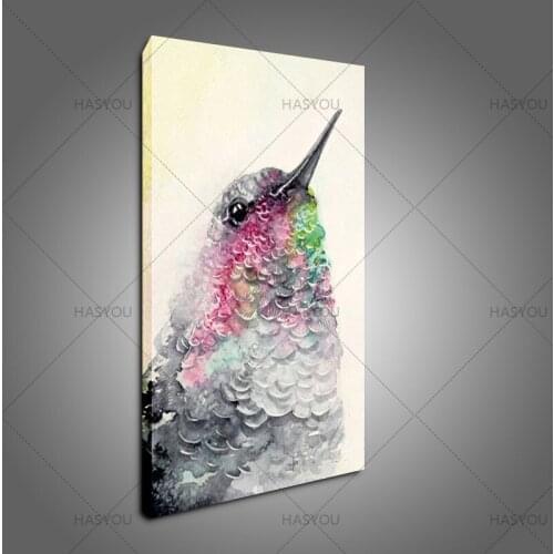 100% hand painted Cartoon Oil Painting on Canvas modern Animal Wall Art wall decor for living room reataurant Home Decoration