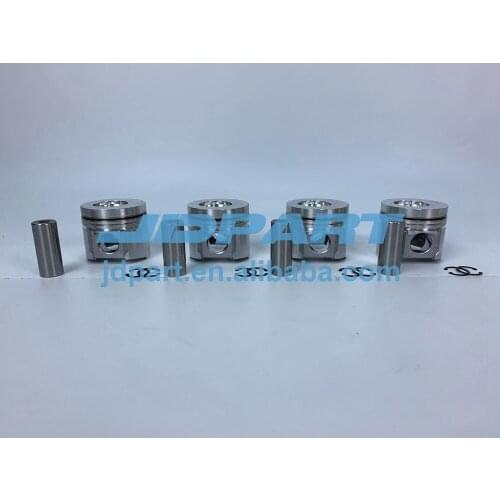 4D95 Engine Piston With Cylinder Piston Rings For PC130-7 Excavator