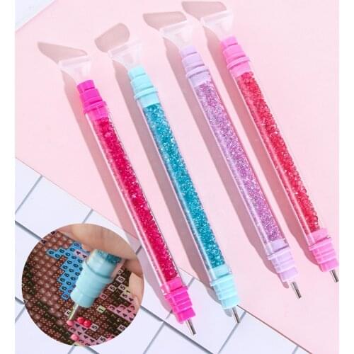 5D Diamond Painting Double Head Crystal Point Drill Pen DIY Crafts Cross Stitch Painting Cross DIY Crafts Sewing Accessories