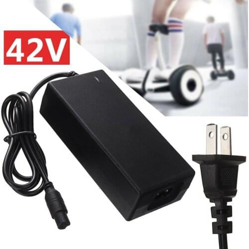 2A 42V Balance Board Charger Adapter Fast Balance Board Power Adapter UK Plug with Charging Cable