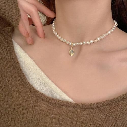 Jacoso Pearl Necklaces For Women