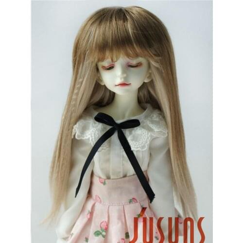 JD179 1/4 Long wig with Corn curly BJD hair size 7-8inch doll wigs MSD BJD Doll wigs doll accessories