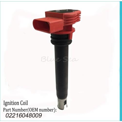 0 221 604 800 Suitable For Audi A4 A8 Q7 R8 S6 Volkswagen Touareg ignition coil, spark plug connector Bosch 0221604800