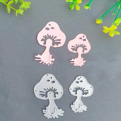 Mushroom set Decoration Metal cutting Die scrapbook Paper knife stamping Die New style