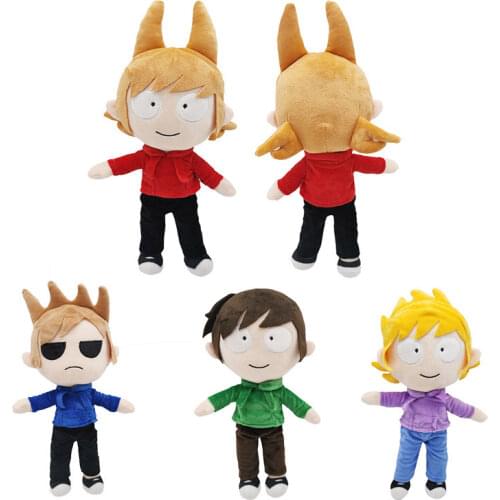 32-38CM New Eddsworld Plush Toys Stray Kids Cartoon Stuffed Animal Plushies Doll Kawaii Companion for Kids Adults Fans