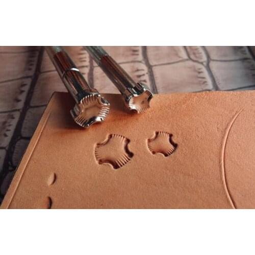 Alloy material Armor pattern design Hand-work unique design carving punches stamp craft leather working tools