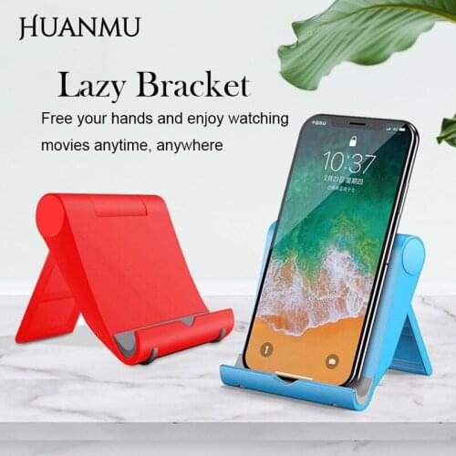 Mobile Phone Stand Bedside Desktop Lazy Bracket Mobile Phone Tablet Universal Folding Adjustable Stand
