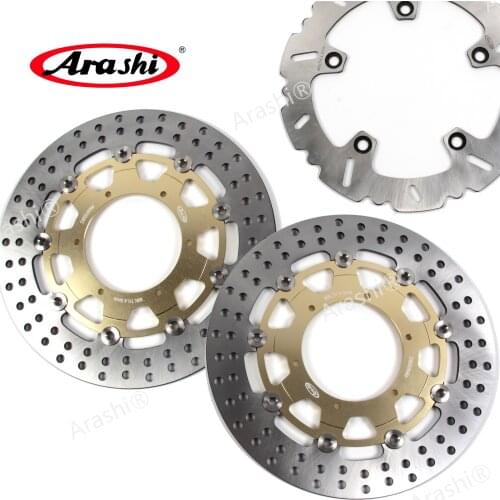 ARASHI Fit BMW F800GS Front Rear Brake Rotors Disc CNC Floating F 800 GS 2015 2014 2013 2012 2011 2010 2009 F650GS F800GS F700GS