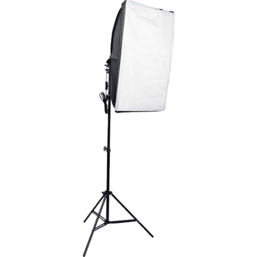 Photo Studio Photography Softbox Light Stand Continuous Lighting Kit 135W EU