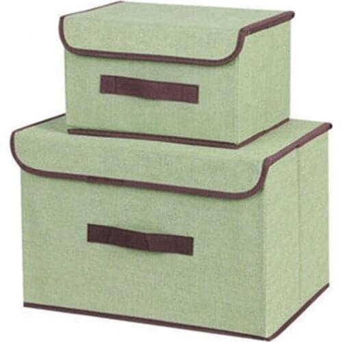 Storage Box Sundries Storage Box Set with Lid, Used for Snacks, Clothes, Socks, Toys, Household Cosmetics