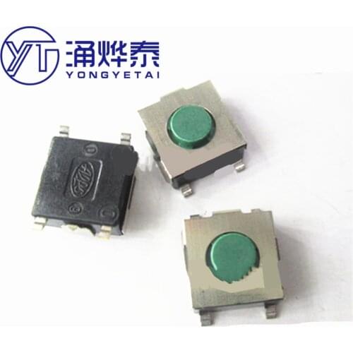 YYT 20PCS SMD touch switch 6*6*3.1 5-pin key switch, high temperature resistant SKHMPWE010