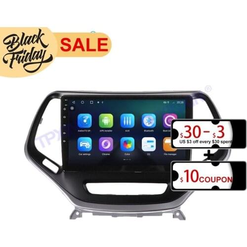 128GB Android 10 PX6 is Suitable for JEEP Cherokee 2015 - 2019 GPS Navigation Car Radio Video Stereo Multi-function CarPlay Host