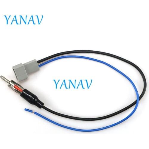 13-002 Wire Harness Adaptor ANTENNA ADAPTER CABLE FOR-HODNA 2006+-MAZDA 2009+-SUZUKI 2001+GT13(f)-DIN(m)Car Stereo Radio ISO Sta