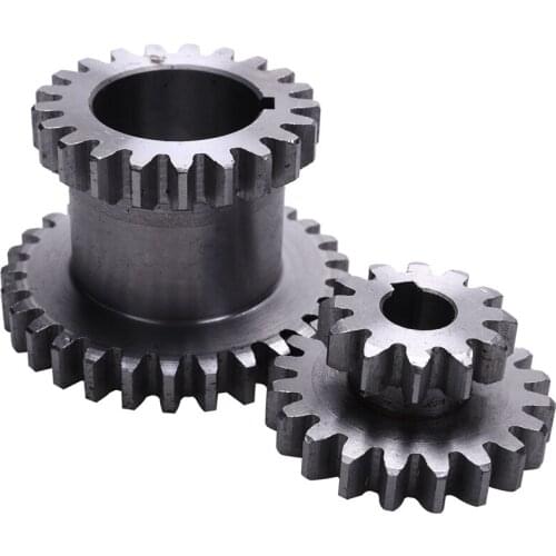 2Pcs/Set Cj0618 Teeth T29Xt21 T20Xt12 Dual Dears Metal Lathe Gear Duplicate Gear Double Gear