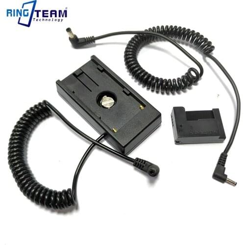 7.2V / 12V NPF Battery Plate with Coiled DC Cable + DR80 for for Canon PowerShot G1X G15 G16 SX40 SX50 and SX60 Digital Cameras
