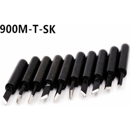 900M-T-SK 10pcs/lot Solder Screwdriver Electric Iron Tip 900M-T for Hakko Soldering Rework Station Welding Repair Tool