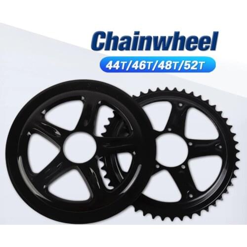 Bafang Mid Motor Chain Wheel BBS01 BBS02 BBS03 Electric Bicycle Chain Guard BBS02B BBS01B Replacement 44T 46T 48T 52T Teeth