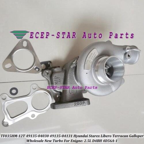 Free Ship 1 nozzle Turbo TF035HM 28200-4A210 49135-04030 Turbocharger For Hyundai Starex Libero Galloper II D4BH 4D56A-1 2.5L
