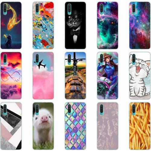 Cases For Moto One Action Phone Cover Soft Silicone capa Back Cover For Moto One Action Case One Action bumper Coque cat