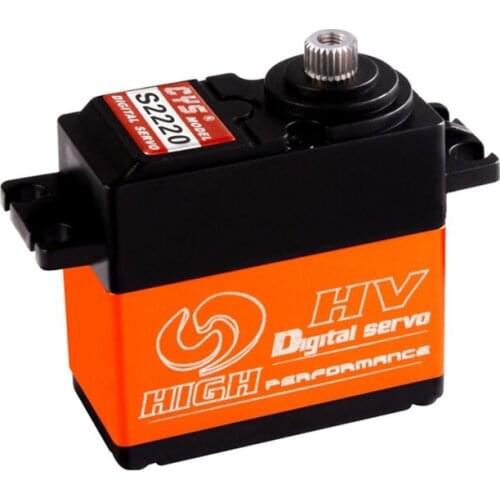 CYS S2220 20KG 0.18sec/60° Titanium gear steering gear Digital RC Servo For RC Car Fixed-wing RC Plane