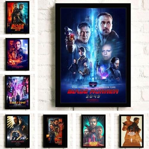 Classic Sci-fi Movie Blade Runner 2049 Retro Canvas Painting Wall Art Home Decor Poster Picture Living Kids Room Decoration