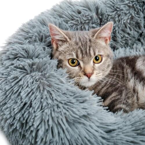 Flower Super Soft Dog Bed Washable Cat Expandable Kennel Deep Sleep Dog House with Drawstring Sofa For Dog Chihuahua Dog Baskets