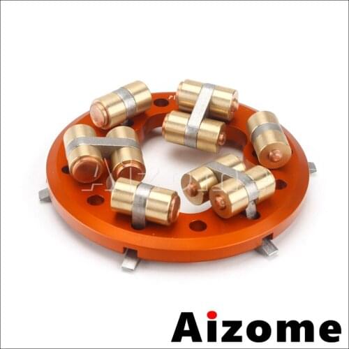 Motorcycle Orange Variable Pressure Clutch Plate for Harley Big Twin 1998-2016 Fat Boy Touring Electra Glide