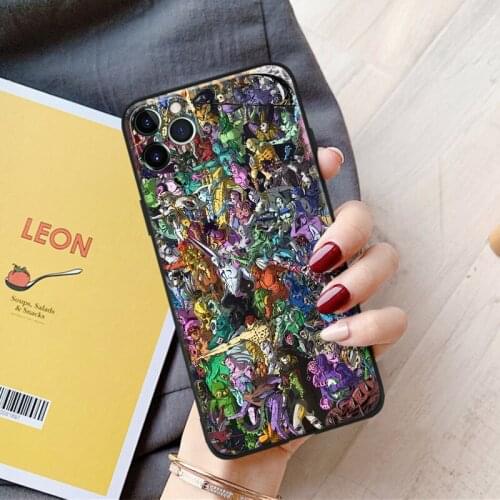 All Stand JoJos Bizarre collage anime For iPhone se 6 6s 7 8 plus x xr xs 11 12 mini pro max soft silicone phone case cover