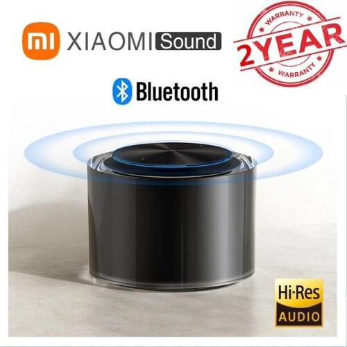 New Xiaomi High-Fidelity Smart Speaker HARMAN Bluetooth 5.2 Hi-Res Audio 90dB WiFi Lossless Sound Quality Portable Subwoofer