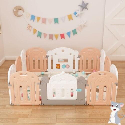 Fold Baby Fence Toddler Children Crawling Mat Game Safety Kids Play House Indoor Toys Playpen Corral Bebe Baby Furniture BE50BP
