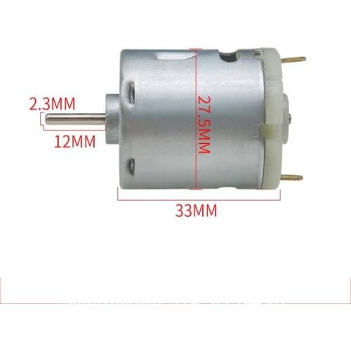 C4 High Speed 365 Motor RS-365S Strong Magnetic Carbon Brush DC Motor DC 12V-24V 17V 18V Hair Dryer High-quality Motor Engine
