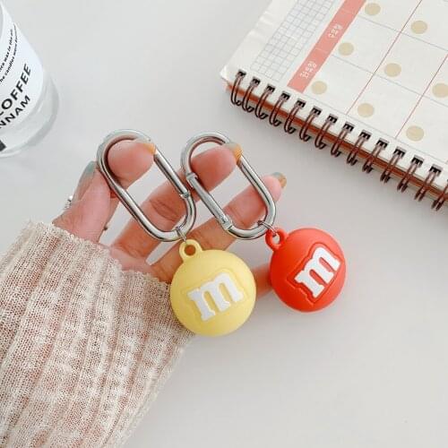 For Air Tag Protector Cover Cartoon Key Hook Cover for AirTag Anti-lost Silicone Case Key ring
