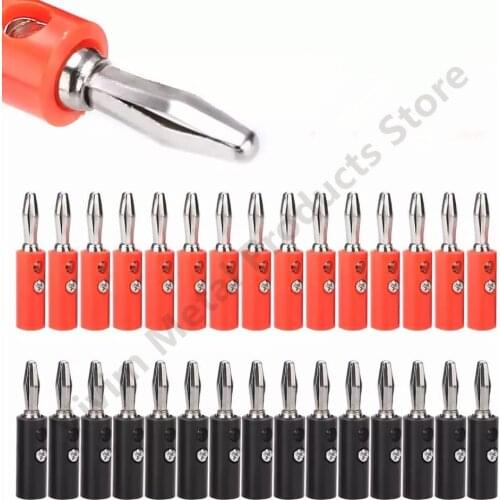 1 PCSVeilige En Duurzame Banaanstekker Buitendiameter4mm Buitendiameter Kunststof 8,5mm Totale Lengte38mm Lantaarnplugverbinding